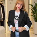 Siyah Blazer Ceket