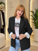 Siyah Blazer Ceket