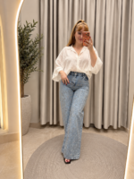 Taşlı İspanyol Denim