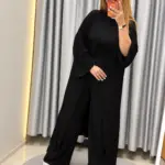 Viskon 3’lü takım Siyah